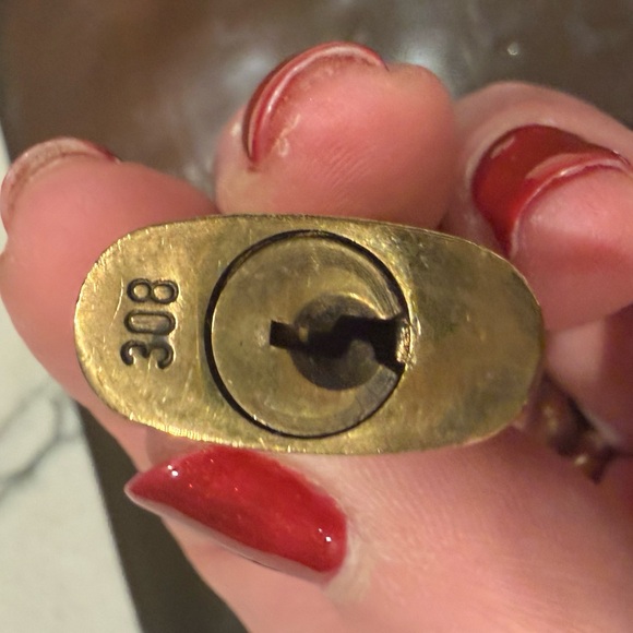 Louis Vuitton Gold Padlock and Key #308 - Picture 8 of 10